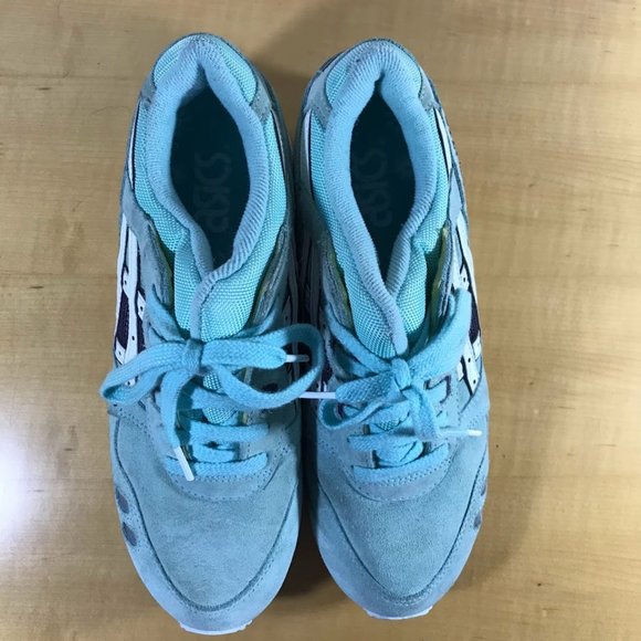 Asics Gel Lyte 3 Women's 7.5 "Snowflake" Teal - Picture 3 of 6